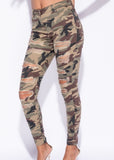 Camo Skinny Jeans