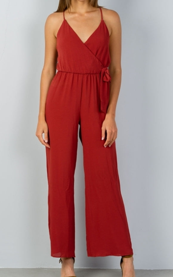 Rust Orange Jumpsuit