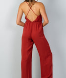 Rust Orange Jumpsuit