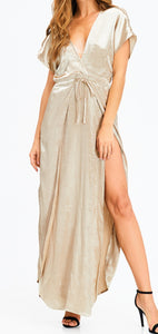 Champagne Maxi Dress