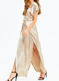 Champagne Maxi Dress