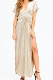 Champagne Maxi Dress