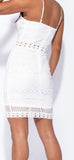 White Embroidered Dress