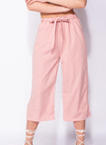 Cropped Wide Pants